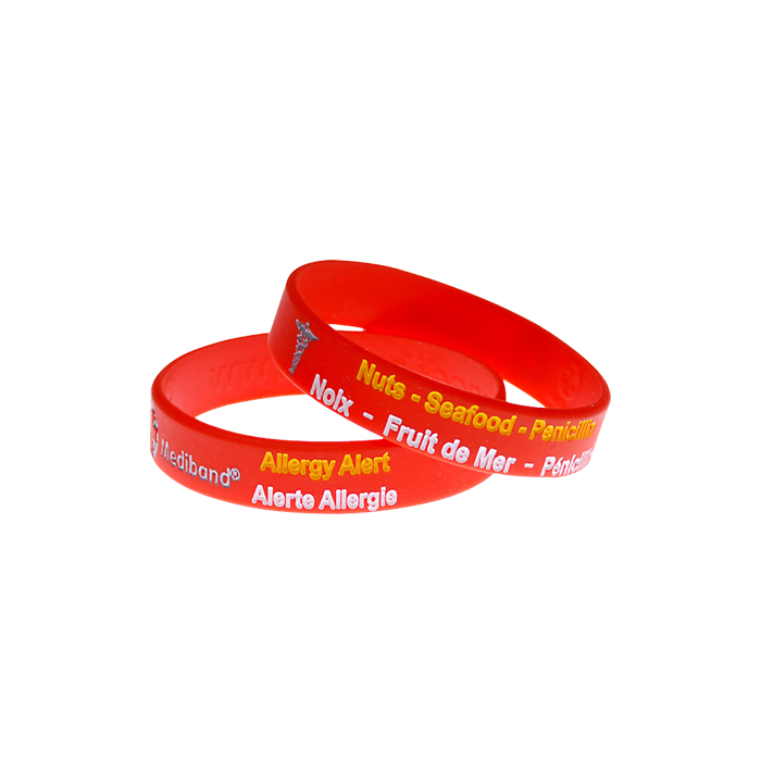 Bold Alert Signature Medical ID by Mediband Custom Medical Alert
