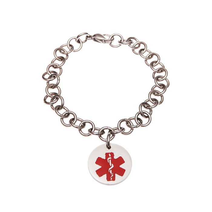Pendant on sale on bracelet