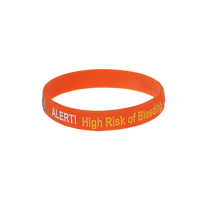 Blood thinner id bracelet cheap