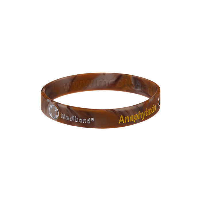 Anaphylaxis wristband hotsell