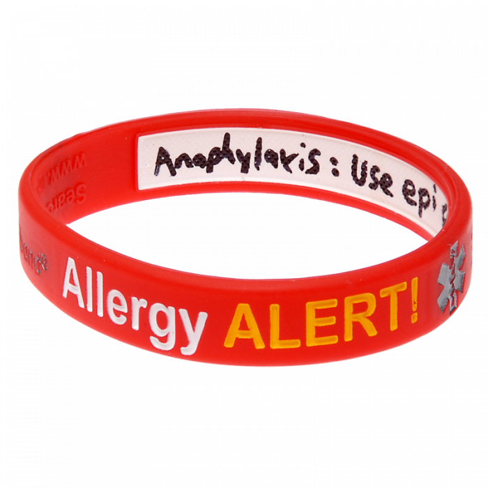 Pretend Play - ITH - Medical Alert BraceletDouble Key Fob - Iodine Allergy