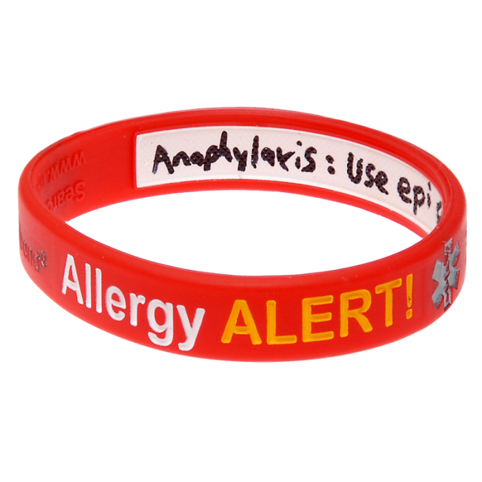 Pretend Play - ITH - Medical Alert BraceletDouble Key Fob - Iodine Allergy