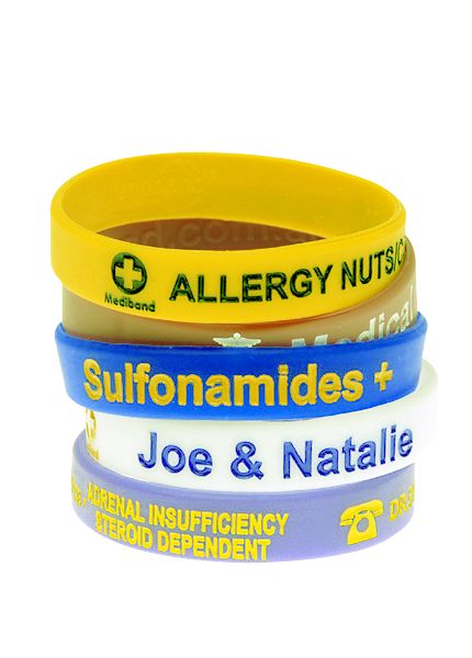 Allergy Alert Medical Bracelet