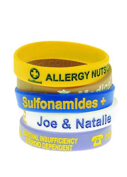 Anaphylaxis Alert Medical Bracelet
