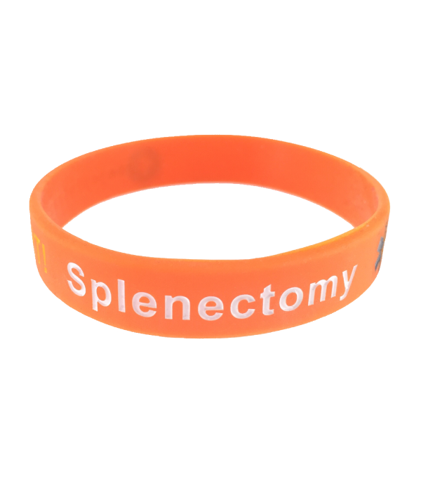 Splenectomy Spleen Alert Bracelet