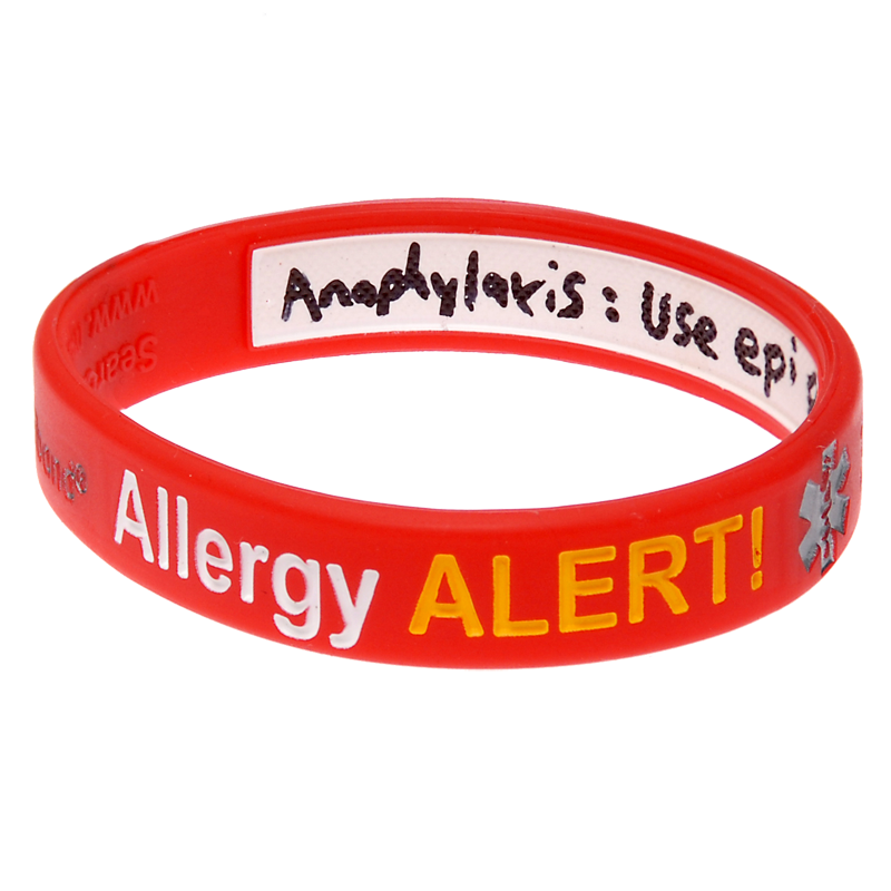 Allergy Alert Write-On Bracelet