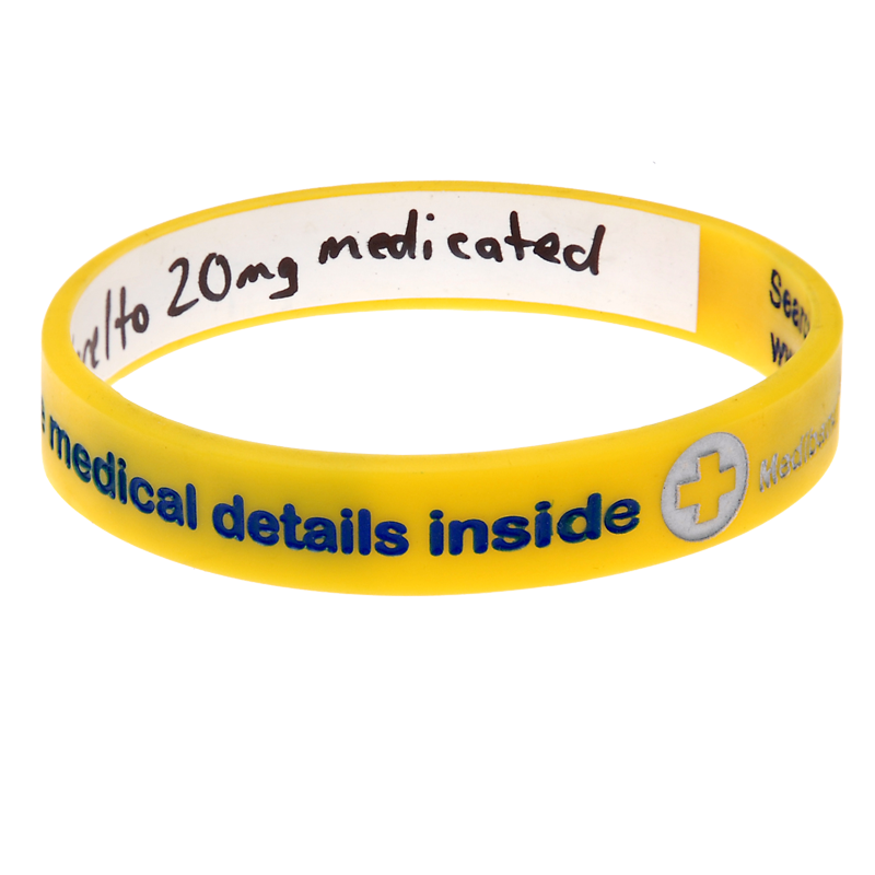Medical Condition Write-On Bracelet