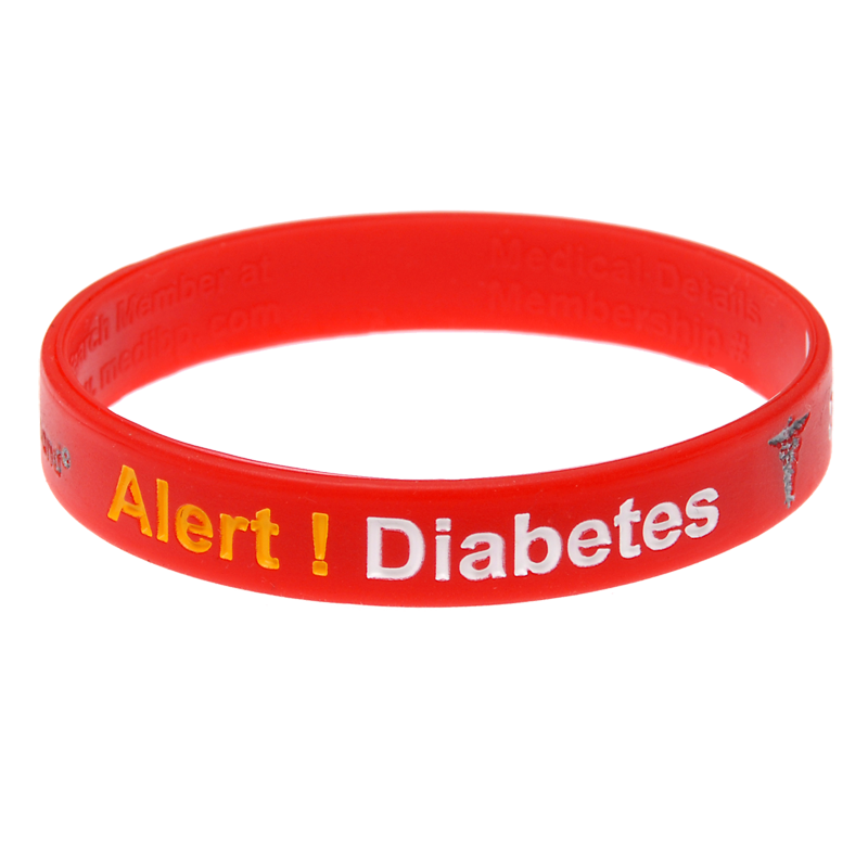 Diabetes Reversible Write-On Medical Bracelet