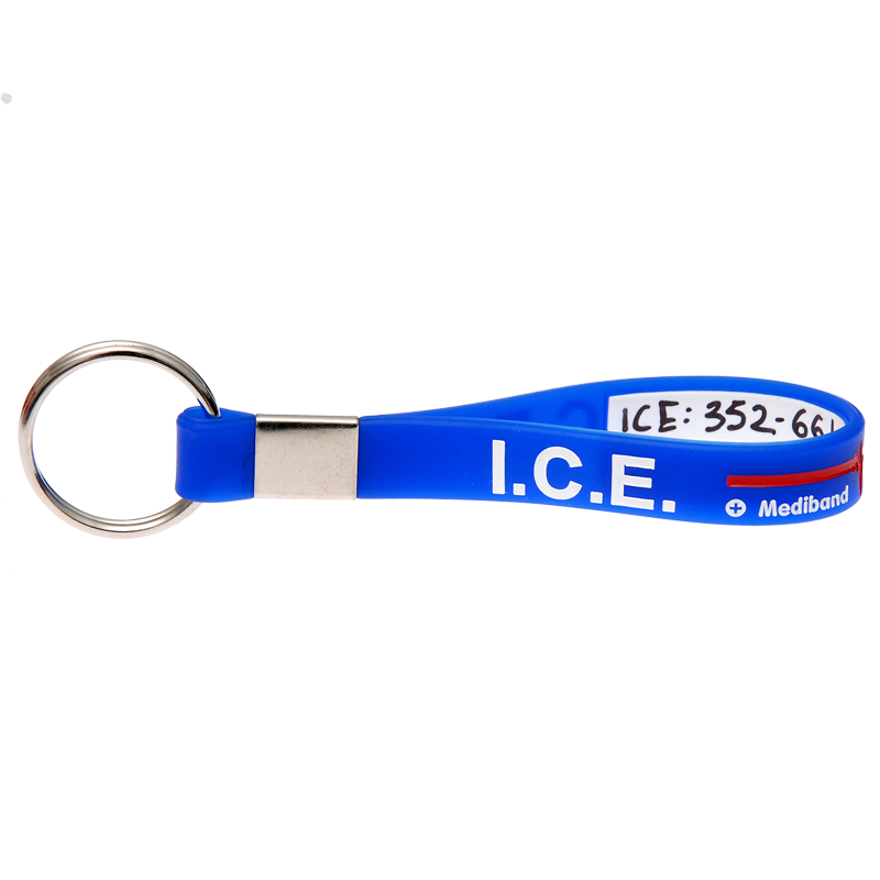 ICE Write-On Key Chain