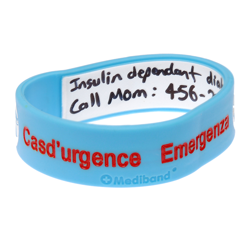 Kid's Write On Travel ID Bracelet