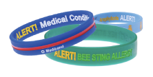 silicone wristband sizing