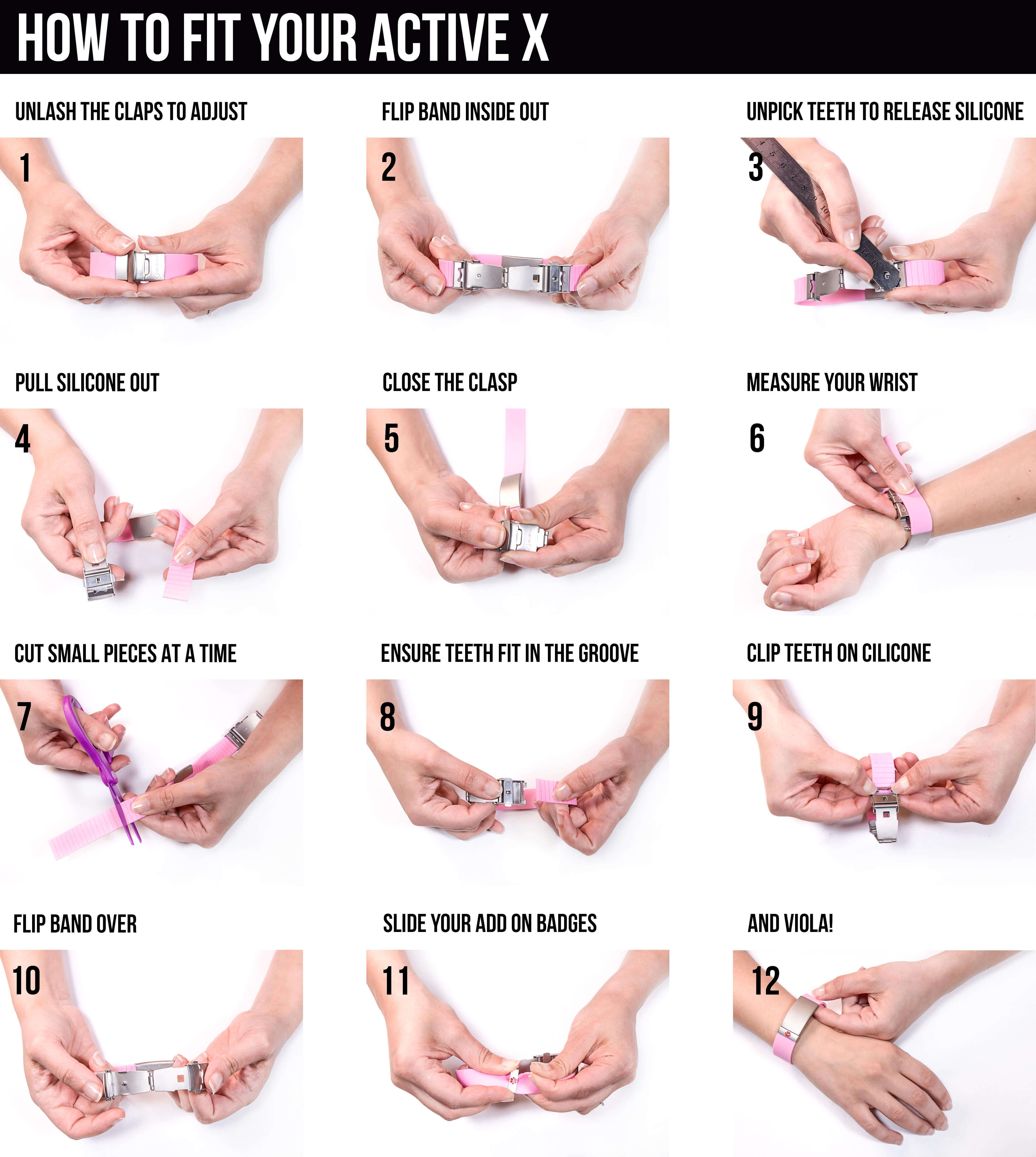 medical alert bracelet, medical ID, active x mediband, active x medical id activex mediband