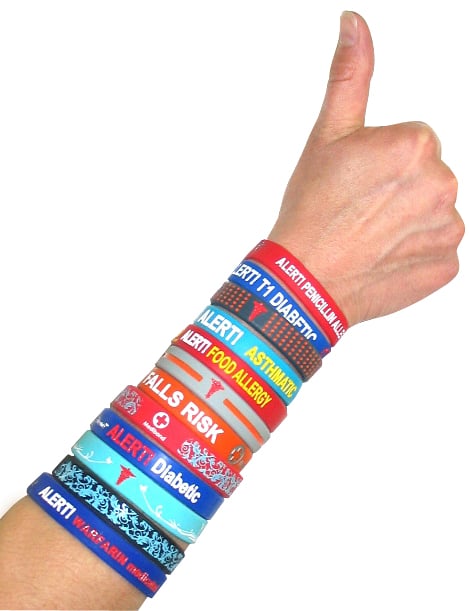 medical id bracelets for dementia patients