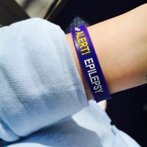 epilepsy wristband, epileptic, mediband