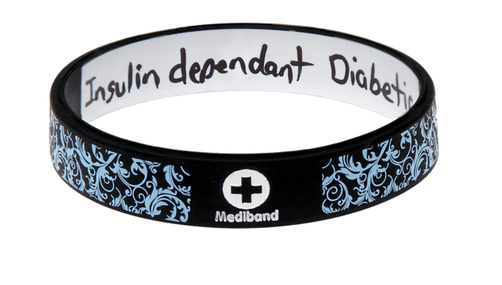 medical alert wrist bands